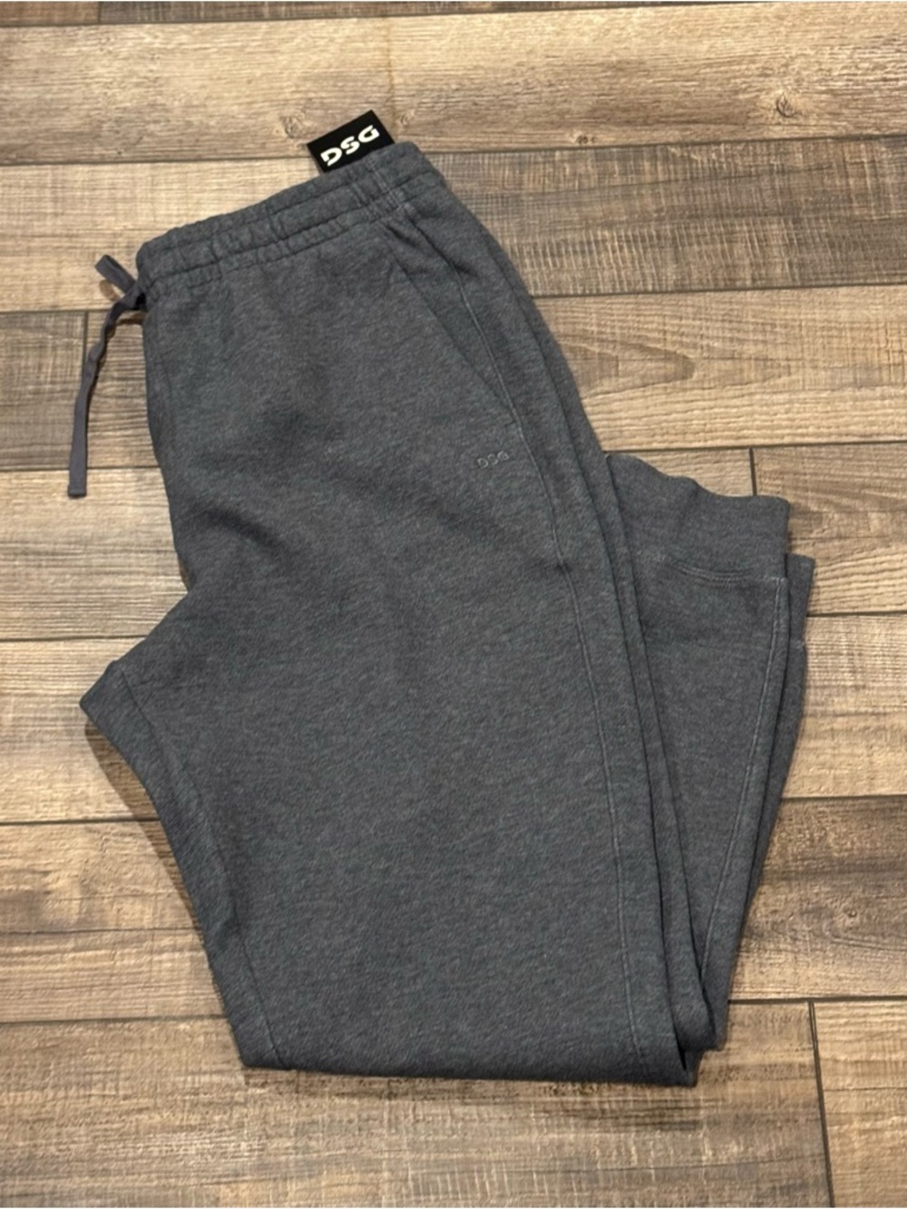 DSG Downtime Fleece Jogger Mens Gray Size Large Pocket NEW Pants